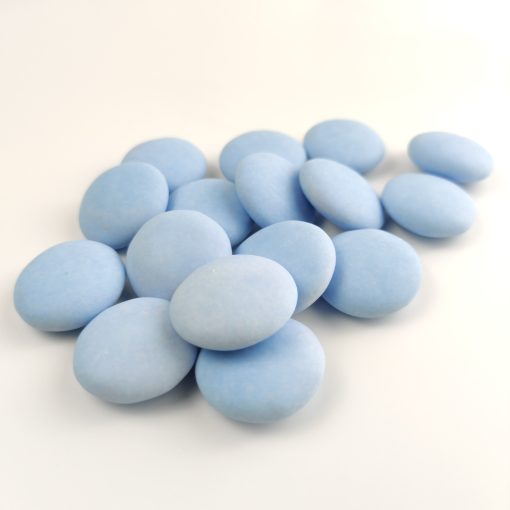 Maxi confetti atlantic blauw mat - Papa Chocolat - 1 KG