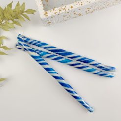 Lolly zuurstokken marine blauw - per 20 stuks