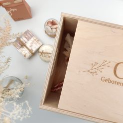 Frej Houten memory box met schuifdeksel